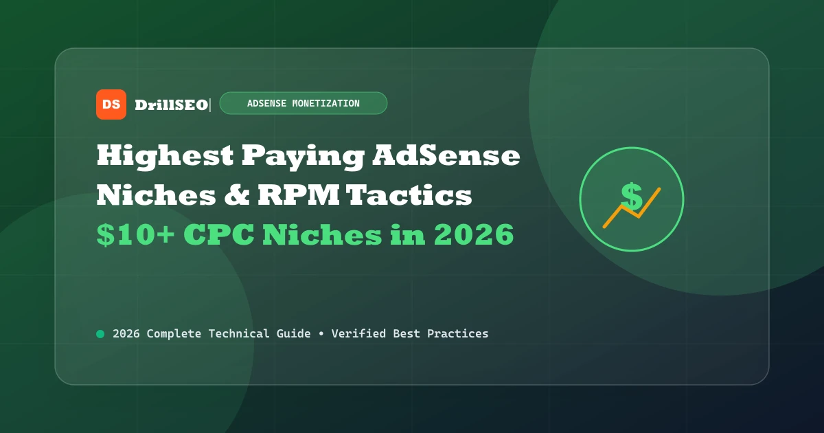 Highest Paying Google AdSense Niches and RPM Optimization Strategies in 2026