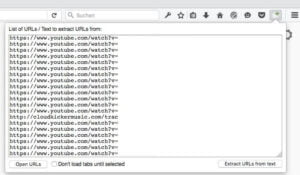 Bulk url opener extension mozilla