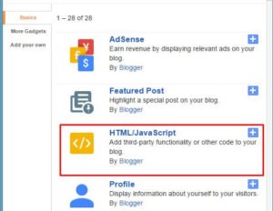 how to add back to top blogger button
